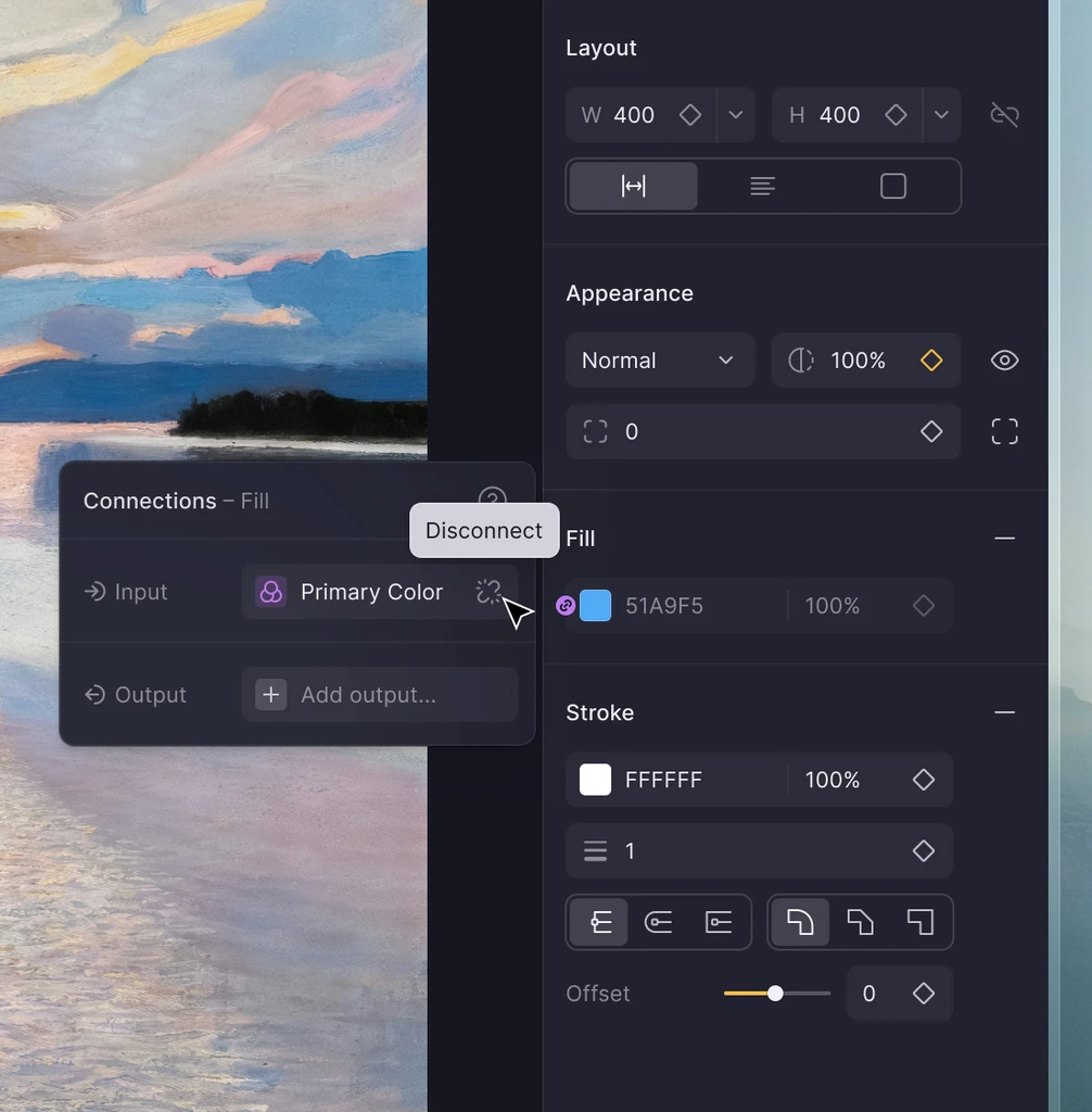 Node-based workflow system with Translate, Text and Transform nodes